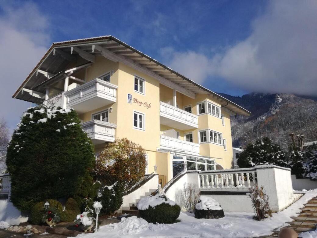 Burg Cafe Hotel Marquartstein Exterior foto